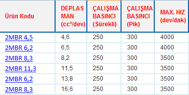 2MBR SERİSİ MOTORLAR (ÇİFT YÖNLÜ)