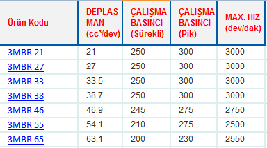 3MBR SERİSİ MOTORLAR (ÇİFT YÖNLÜ)