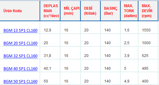 BGM SERİSİ ORBİT MOTORLAR